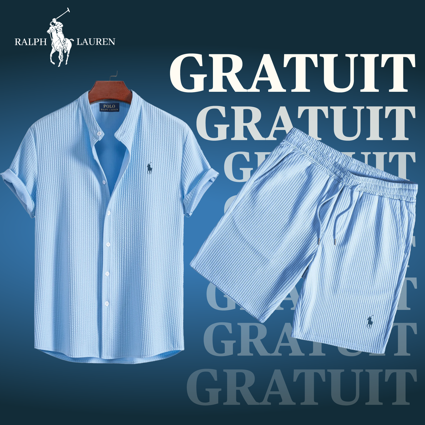 OFFRE D'ÉTÉ (CHEMISE ACHETÉE = SHORT OFFERT)